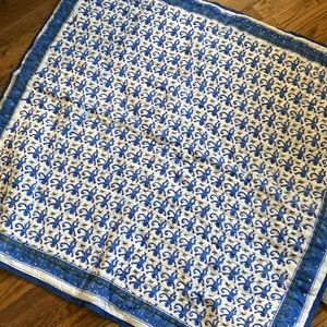 Roberta roller rabbit blue monkey blanket